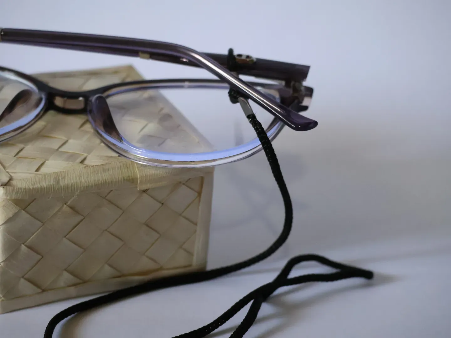Everyday fabric eyewear neck strap available at Neth Lanka Opticals.