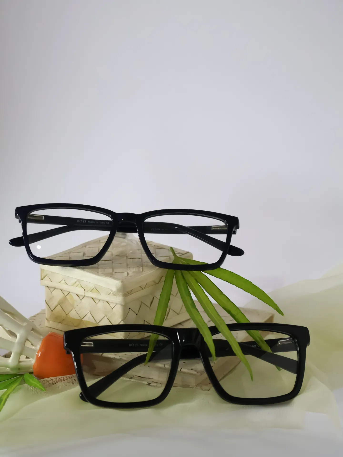 Close-up of premium acetate material. Your destination for reliable eye tests and new specs in Bandarawela.