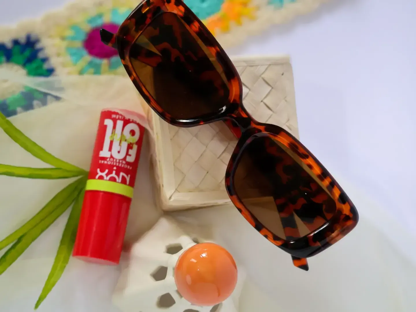 The Gigi Brown Leopard Print Sunglasses. Stylish UV protection and tinted specs from Neth Lanka Opticals Sri Lanka.