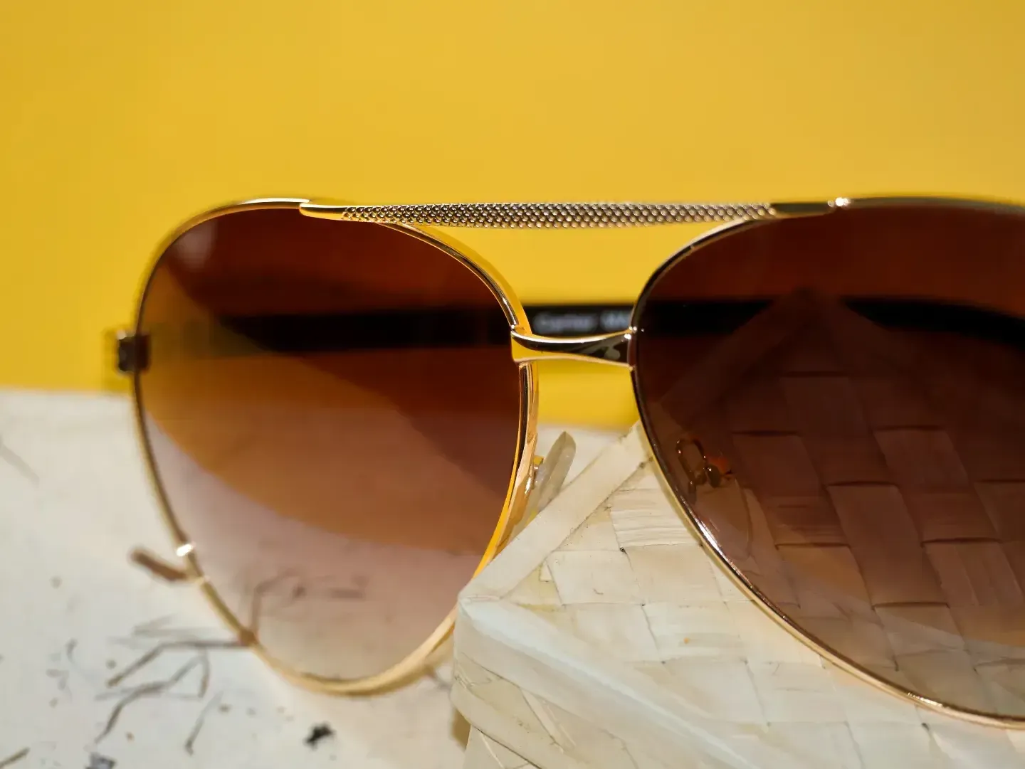 Side view of The Sahara aviators. The ultimate dark specs for driving and outdoor activities in Sri Lanka.